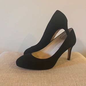 L.K. Bennett London Black Suede Pumps